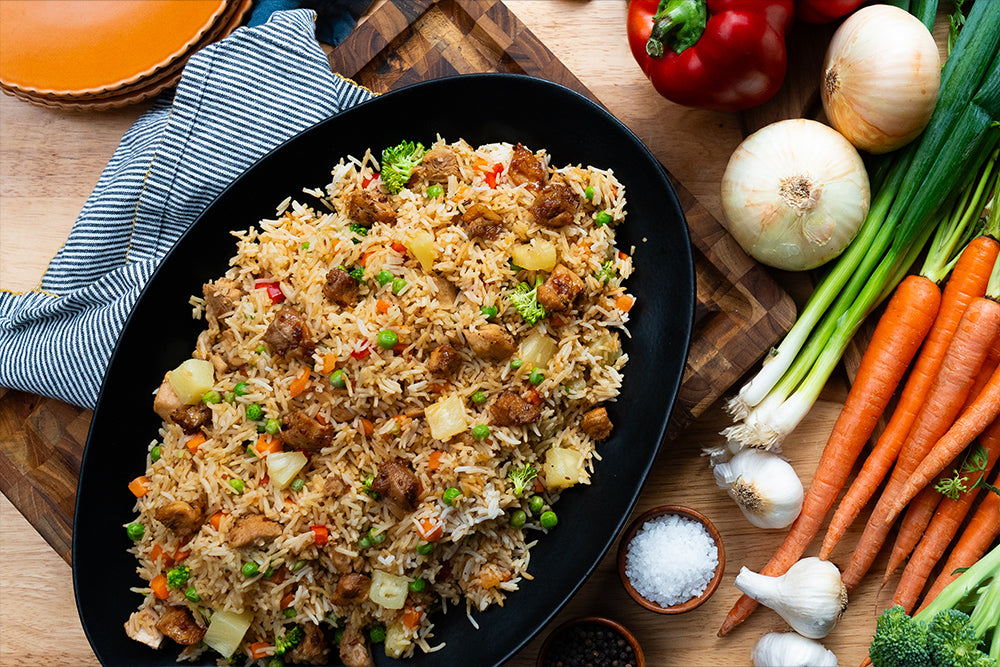 Grilled Teriyaki Chicken Fried Rice | Nexgrill Gourmet Pro™ Recipe