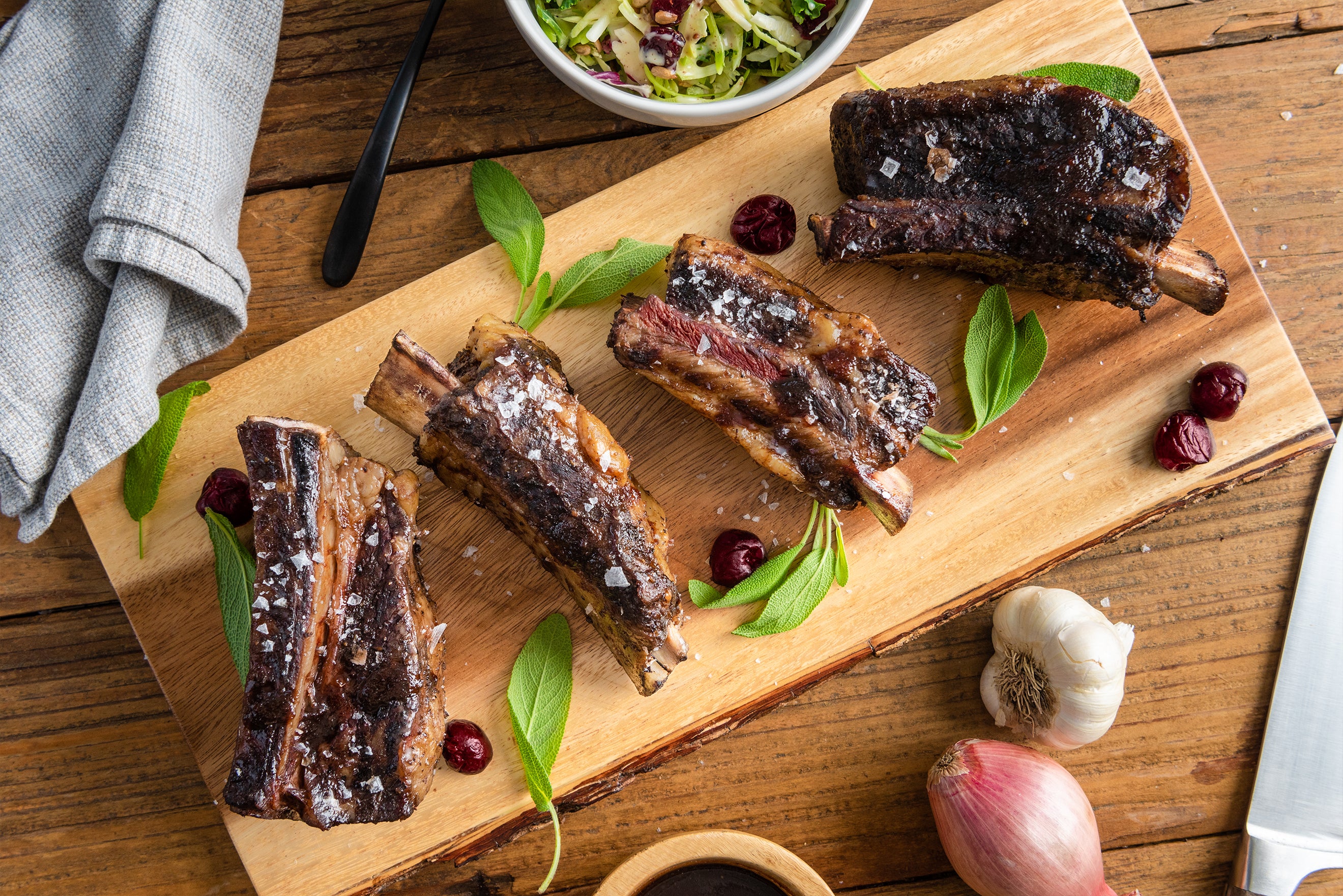 Cherry Sage Short Ribs Recipe