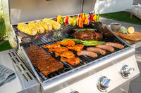 3 Burner Liquid Propane Gas Grill in Stainless Steel