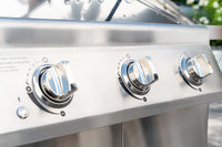 3 Burner Liquid Propane Gas Grill in Stainless Steel