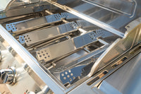 4-Burner Stainless Steel Gas Grill with Side Burner