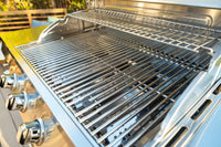 4-Burner Stainless Steel Gas Grill with Side Burner
