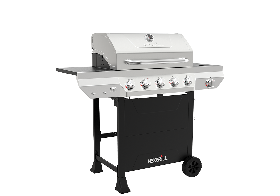 Nexgrill 5 Burner Propane Gas Grill with Side Burner | Nexgrill