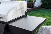 3-Burner Gas Grill with Side Shelves