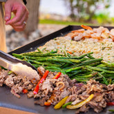 Daytona™ 3-Burner Propane Gas Grill with Griddle Top in Black