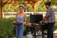 Nexgrill | Black Daytona™ 2-Burner Propane Gas Griddle with Lid