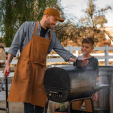 17.5" Charcoal Barrel Grill with Side Shelf