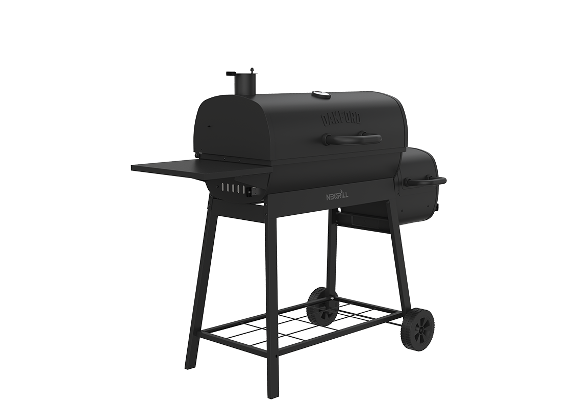 Oakford Outpost 29 Offset Smoker Charcoal Grill | Nexgrill