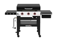 Daytona™ 3-Burner Propane Gas Grill with Griddle Top