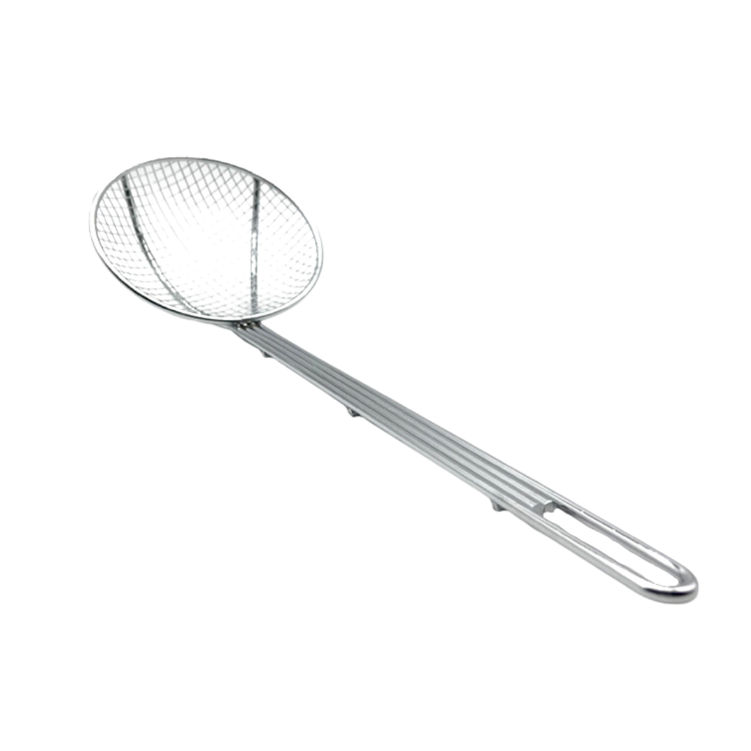 Excellante 10 galvanized bamboo handled skimmer, coarse mesh, comes in each Excellante 10 galvanized bamboo handled skimmer, coarse mesh, comes in each