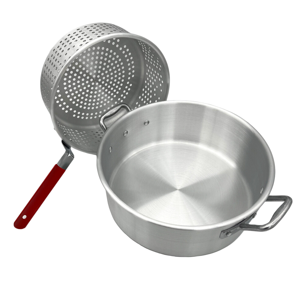 Frying Pan With Strainer