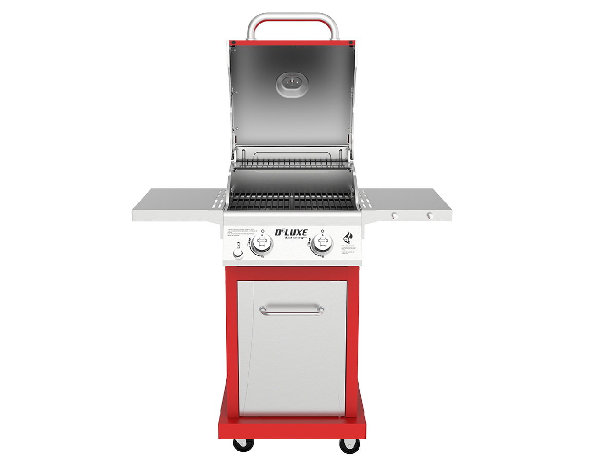 red-2-burner-grill-front-view-