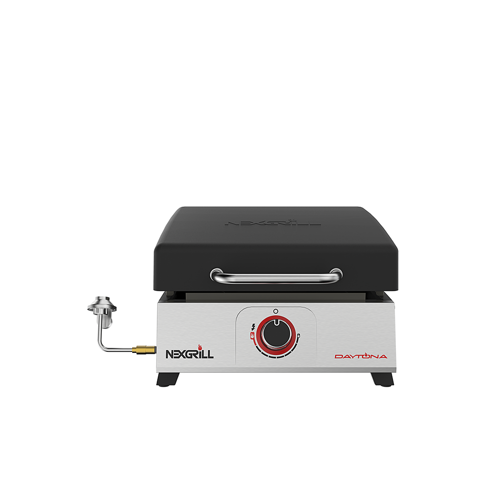 Nexgrill 1-Burner Portable Propane Gas Table Top Grill in Black