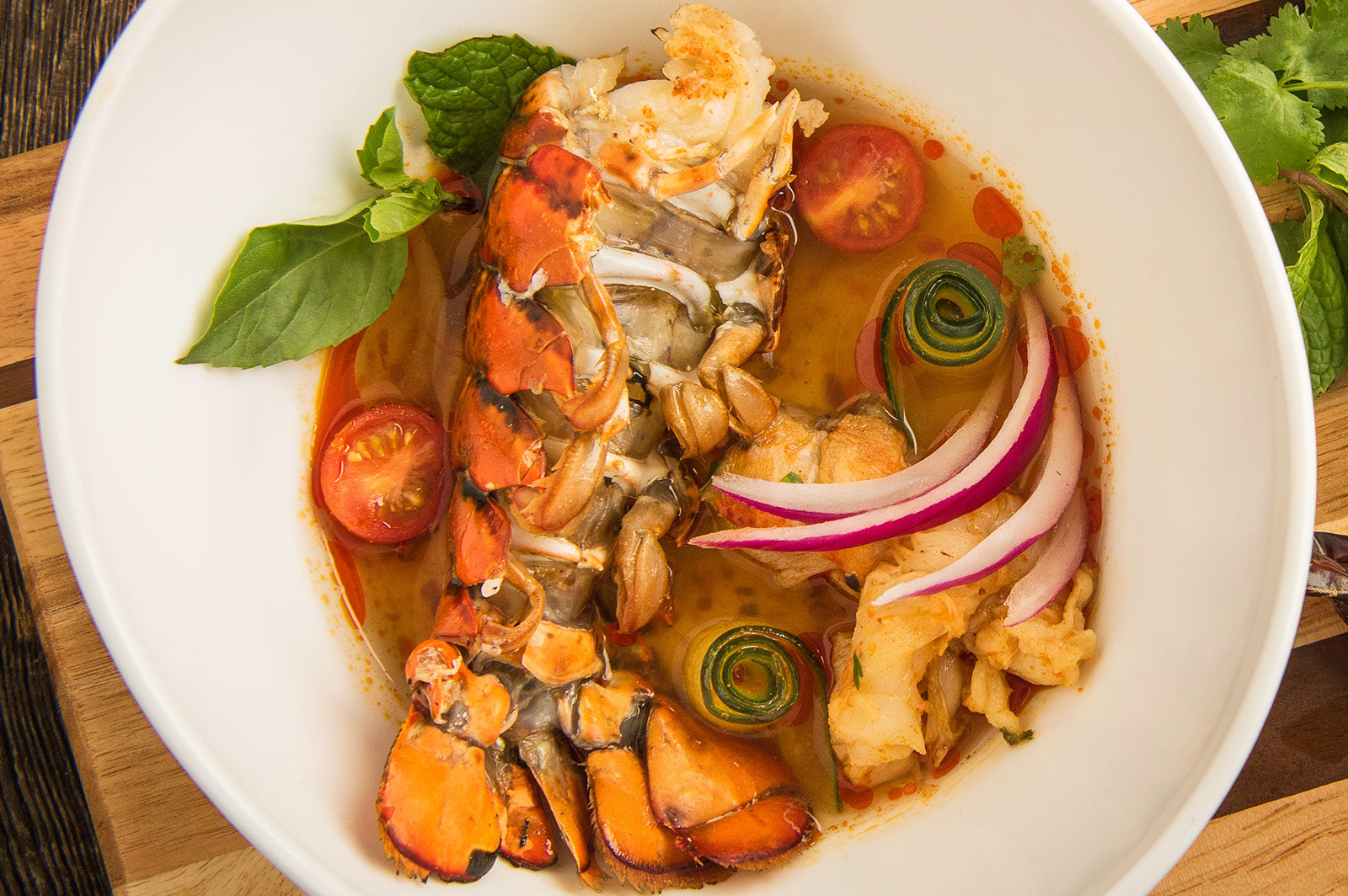 Grilled Lobster Aguachile