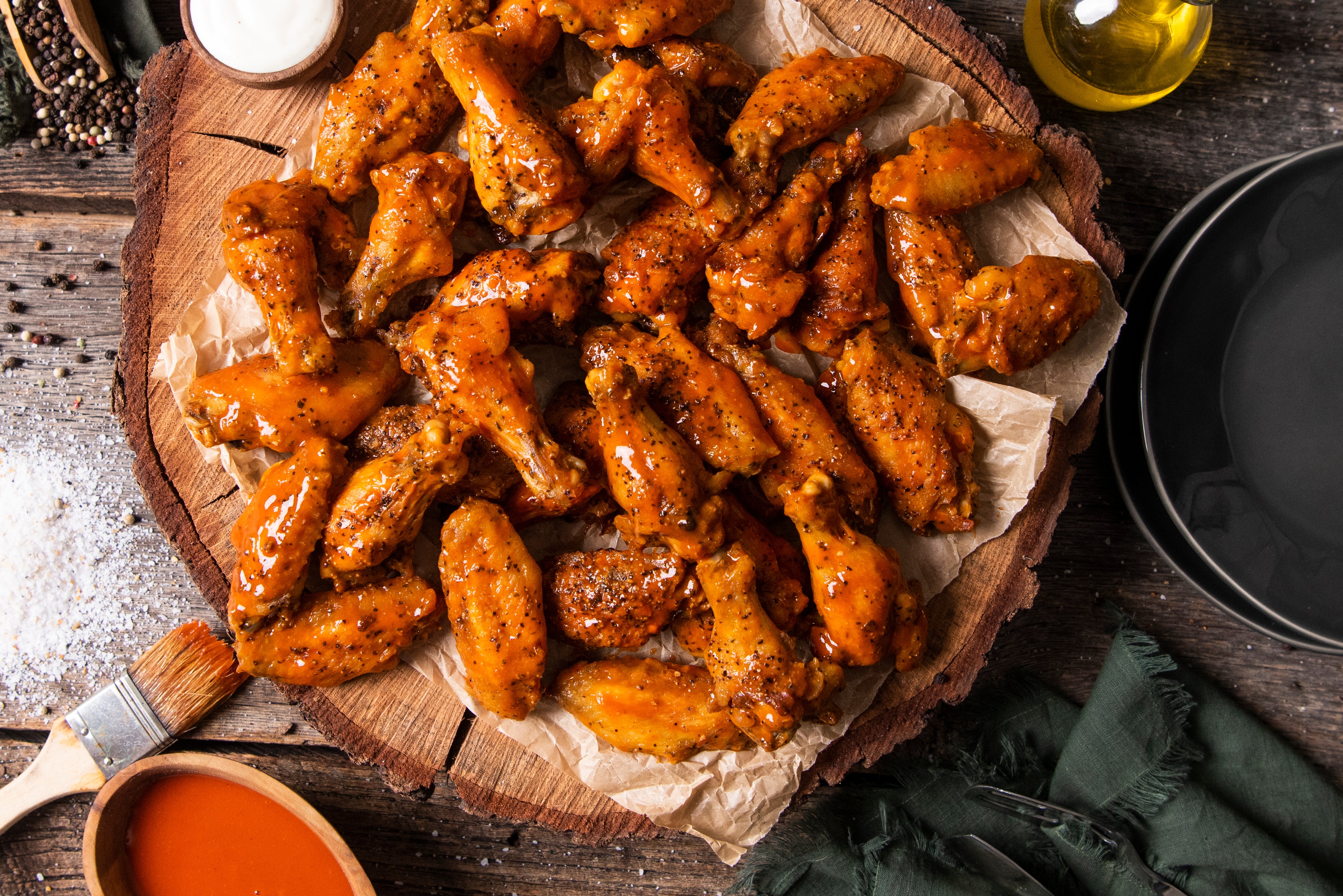 3 Ingredient Buffalo Wings