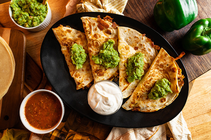 Griddled Chorizo Breakfast Quesadilla | Nexgrill