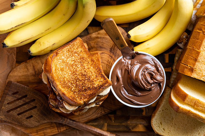 Grilled Nutella and Banana Panini