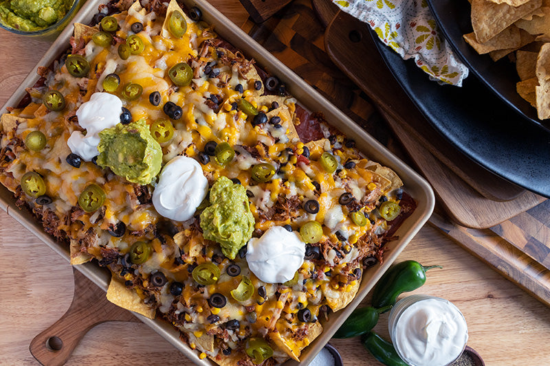 Pulled Pork Trash Can Nachos