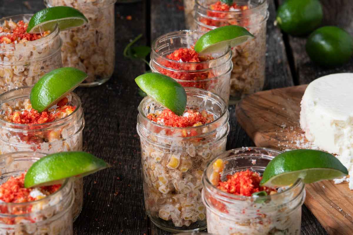 Flamin’ Hot Elote Bowls