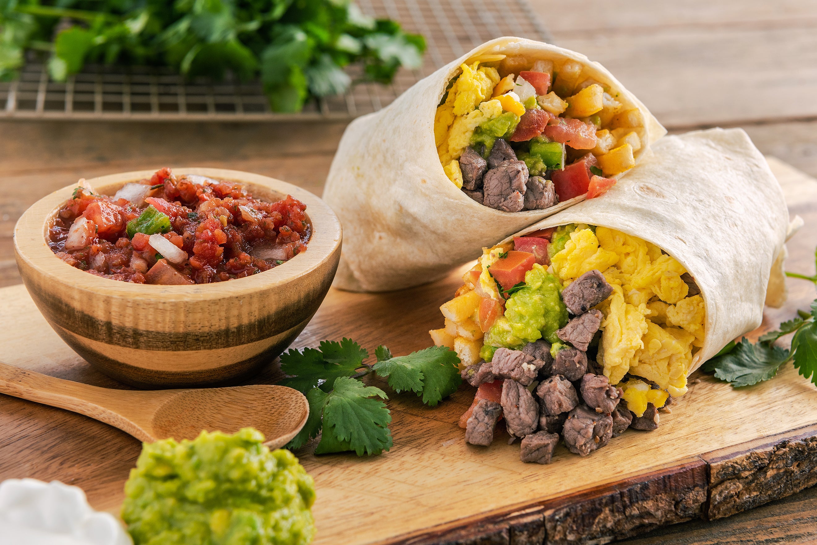 Grilled Breakfast Burrito