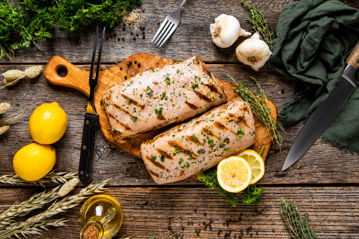 Grilled Juicy Pork Tenderloin
