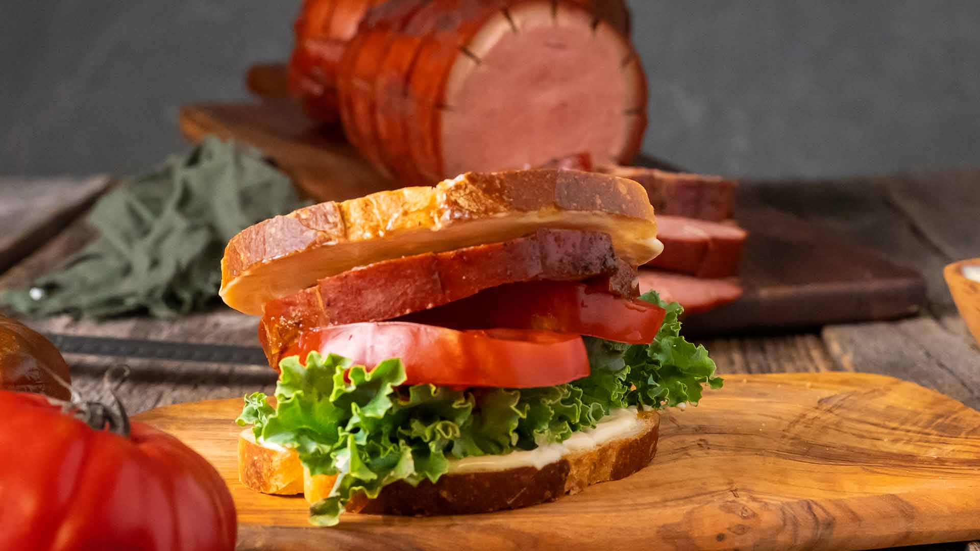 Smoked Bologna BLT