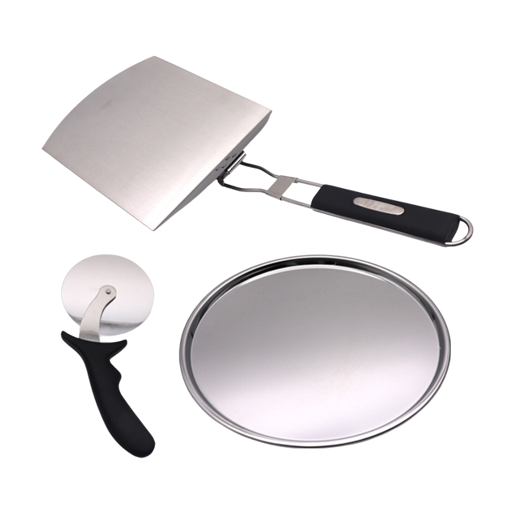 12 in. Tabletop Propane Gas Outdoor Pizza Oven with Pizza Kit and Cover