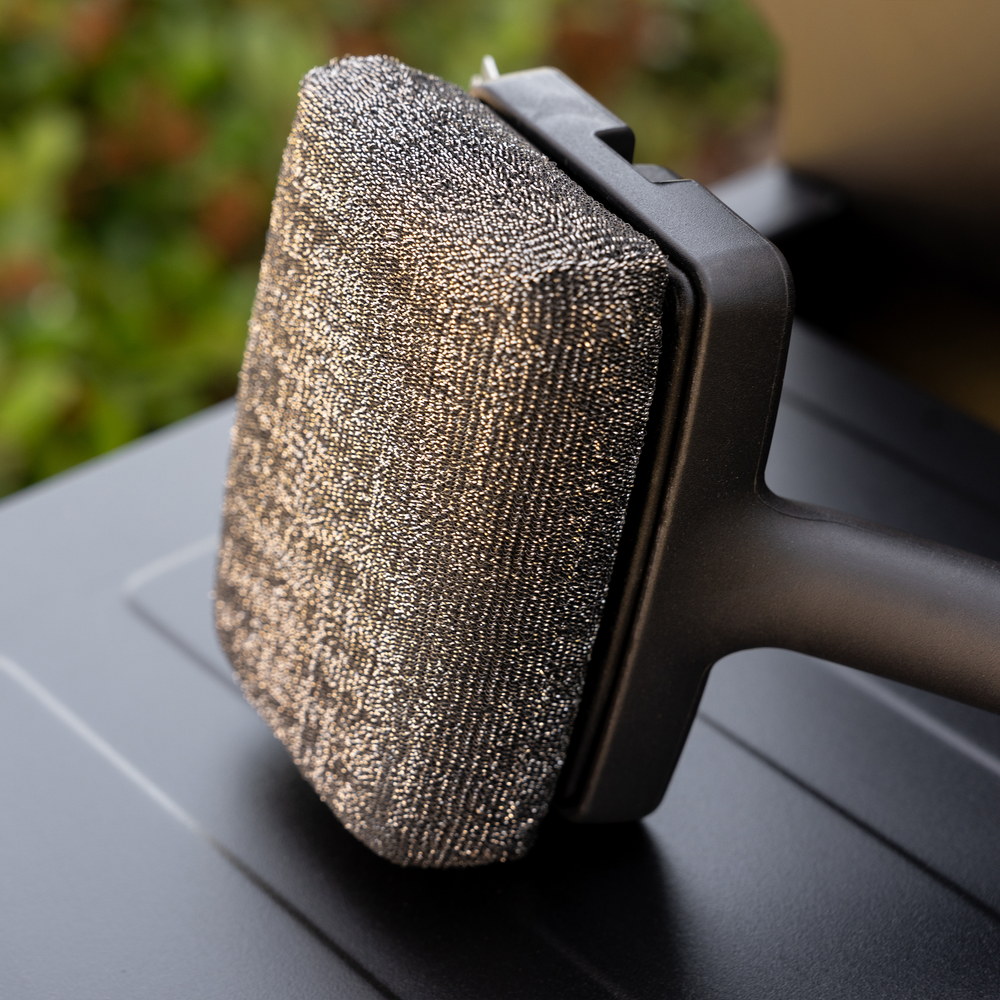PowerMesh Bristle-Free Stainless Steel Fiber Steam Brush