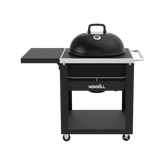 Charcoal Kettle with Cart and Side Table