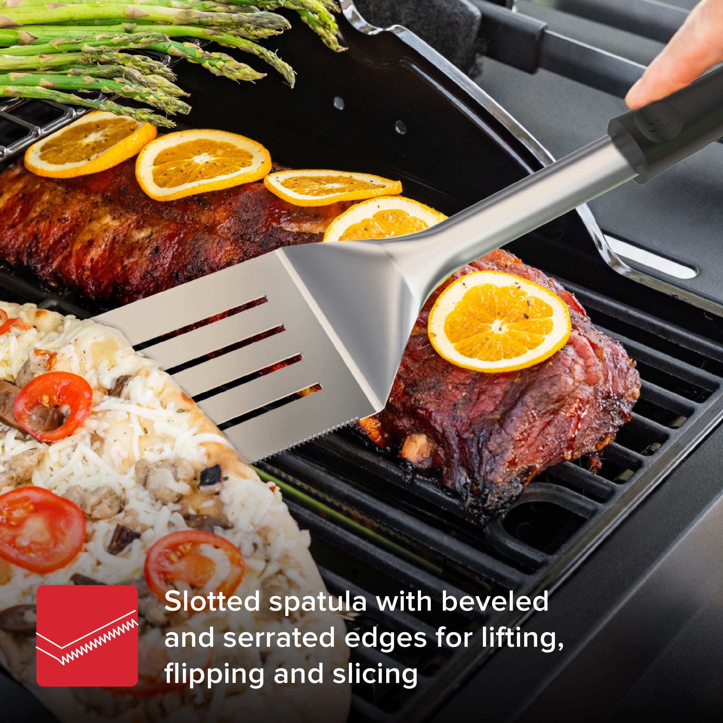 4 PC Grill Stainless Steel Tool Set | Nexgrill