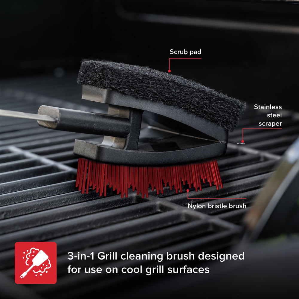 4 PC Grill Stainless Steel Tool Set