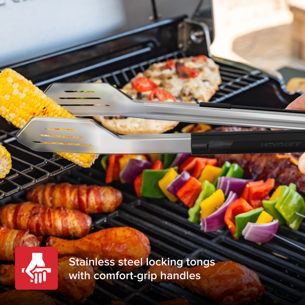 7 PC Grill Stainless Steel Tool Set