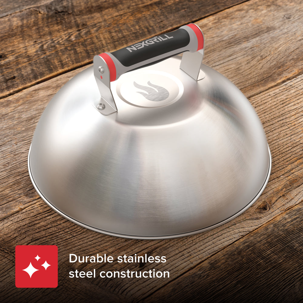 Daytona 12 in. Stainless Steel Outdoor Kitchen Griddle Dome