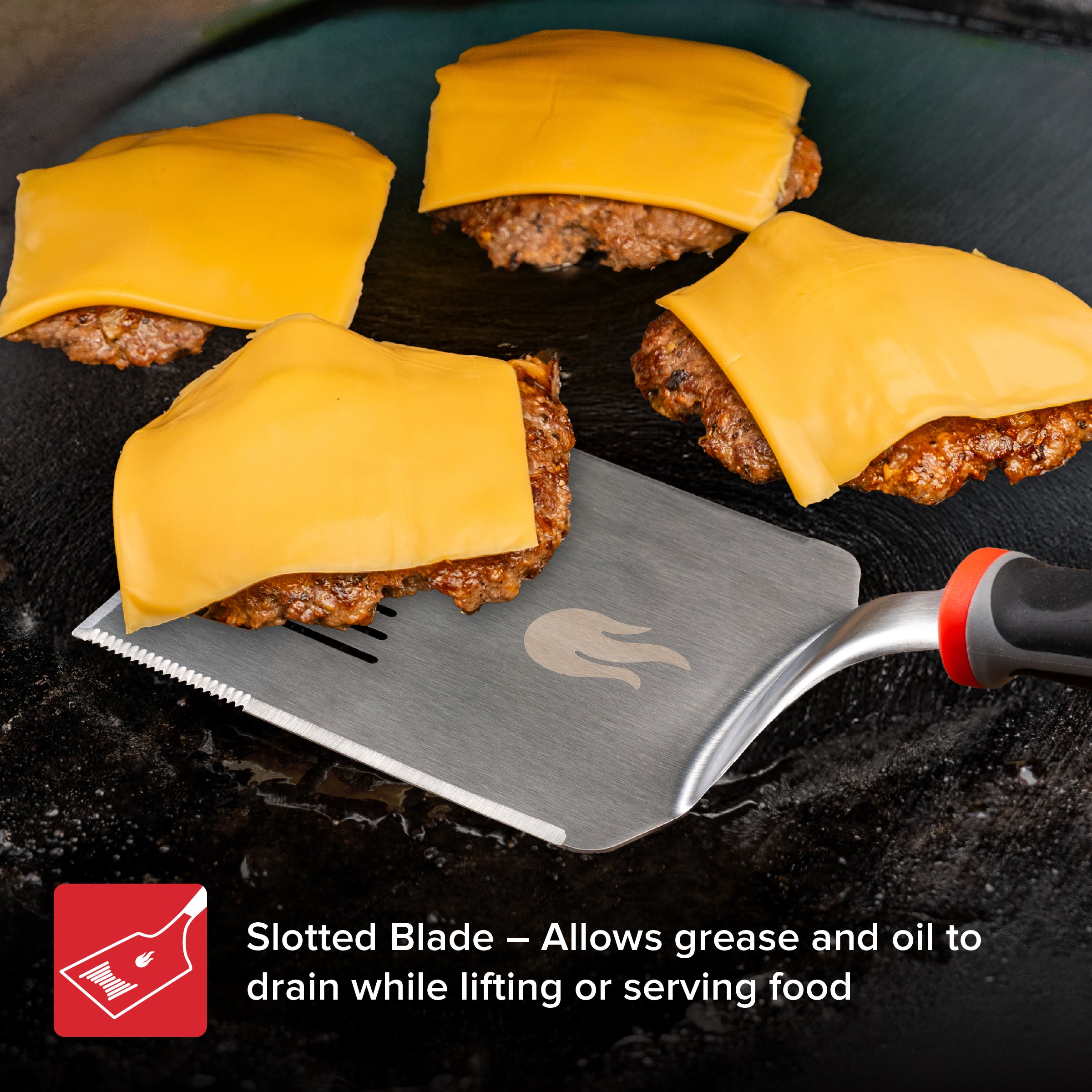 Daytona XL Slotted Griddle Spatula | Nexgrill
