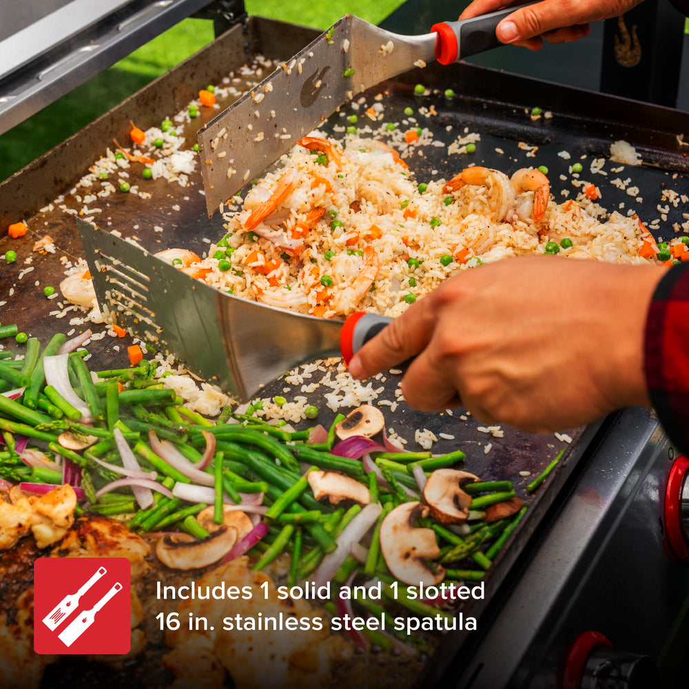 Daytona 2 Pcs Stainless Steel Griddle Spatula