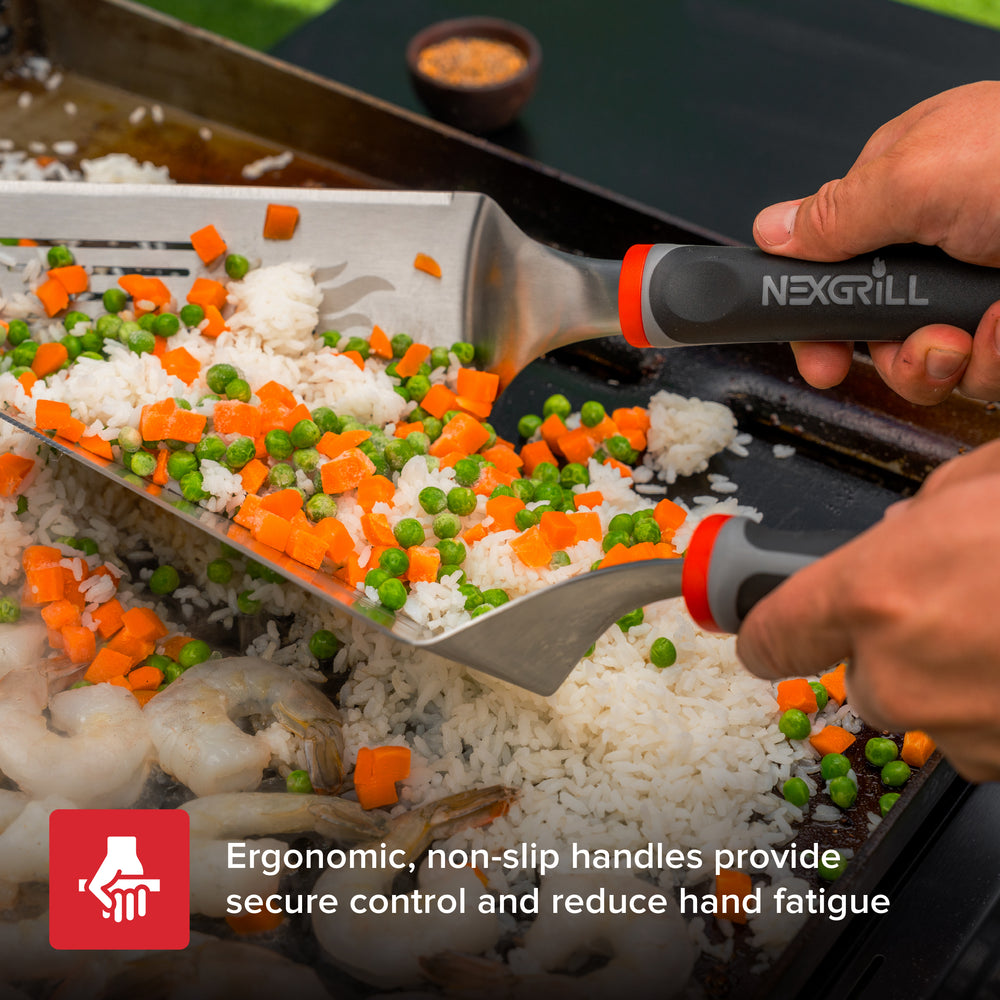 Daytona 2 Pcs Stainless Steel Griddle Spatula