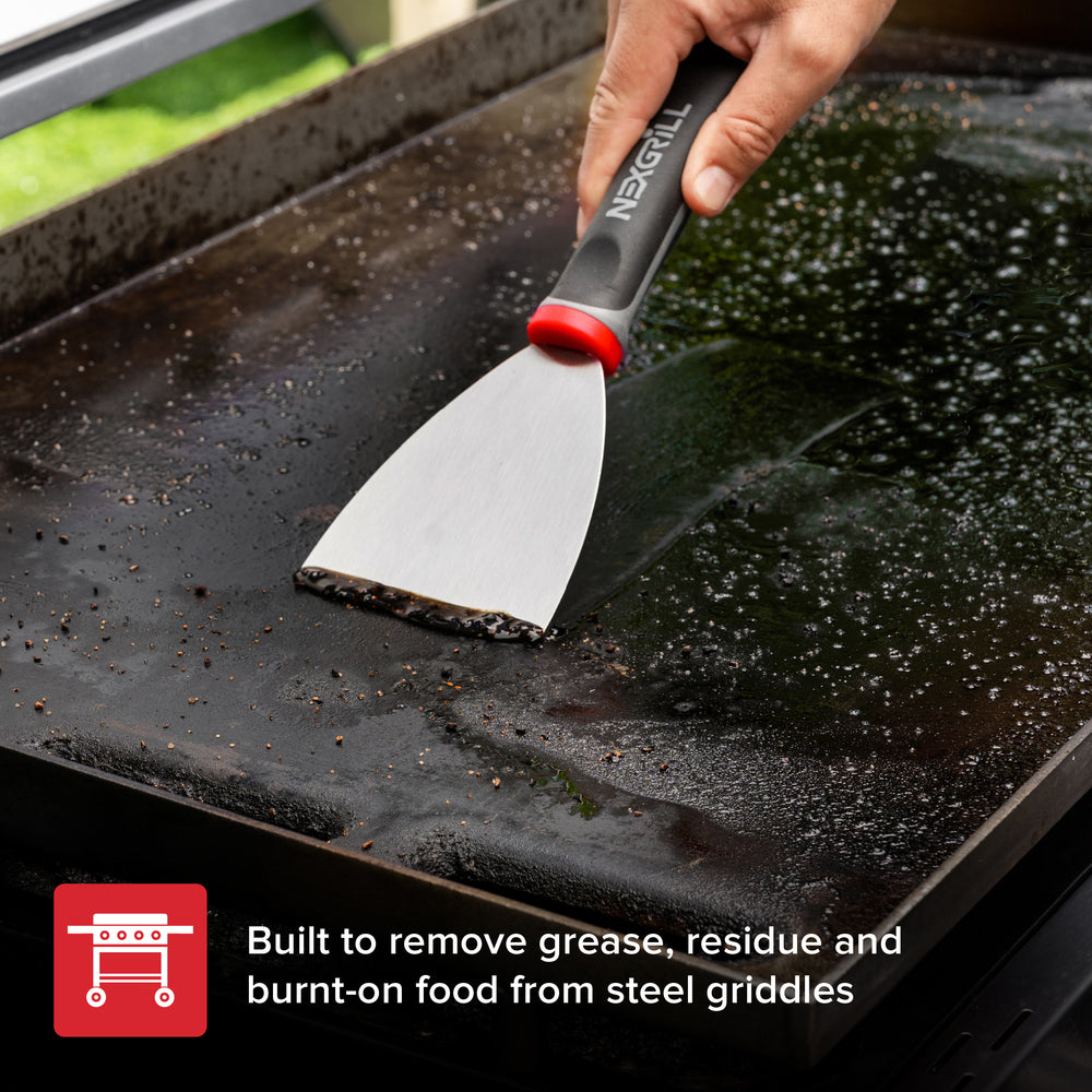 Daytona™ Griddle Scraper With Long Handle