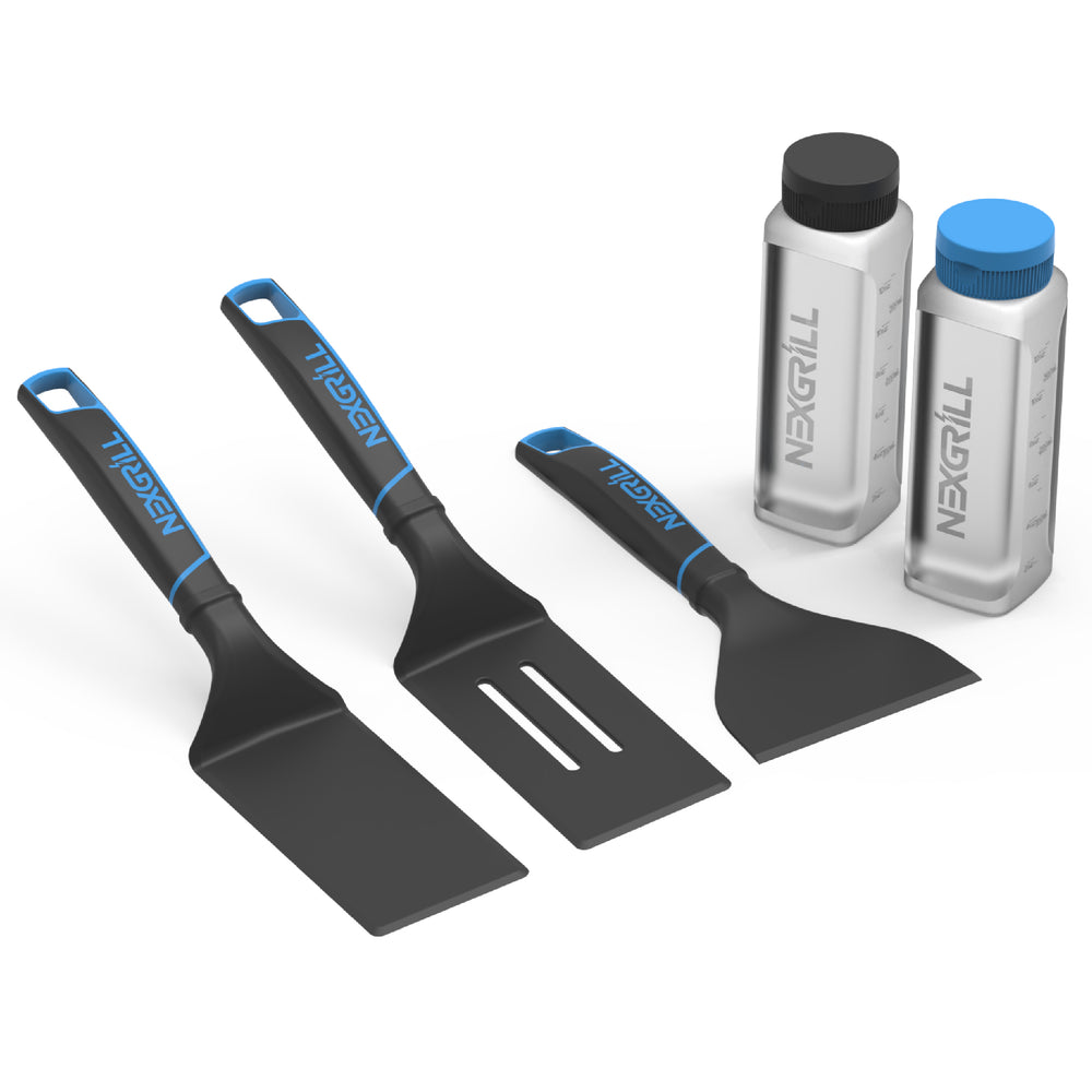 Fuse™ 5-Piece Non-Scratch Black Griddle Starter Set