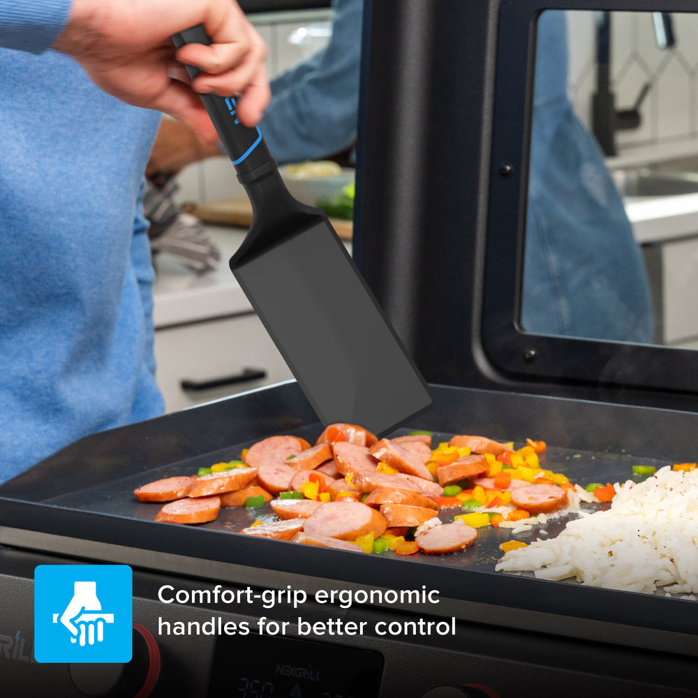 Fuse™ 5-Piece Non-Scratch Black Griddle Starter Set