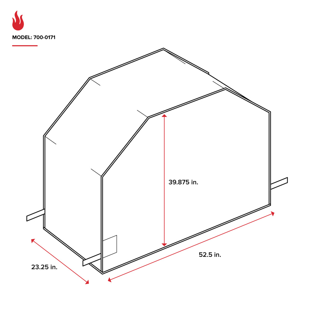 Oakford Front Load Charcoal Grill Cover