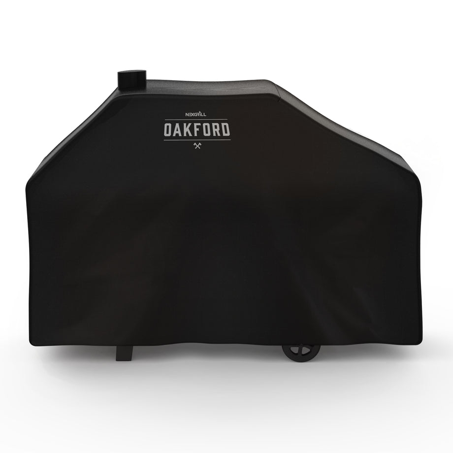 Oakford Charcoal Grill with Offset Smoker Cover