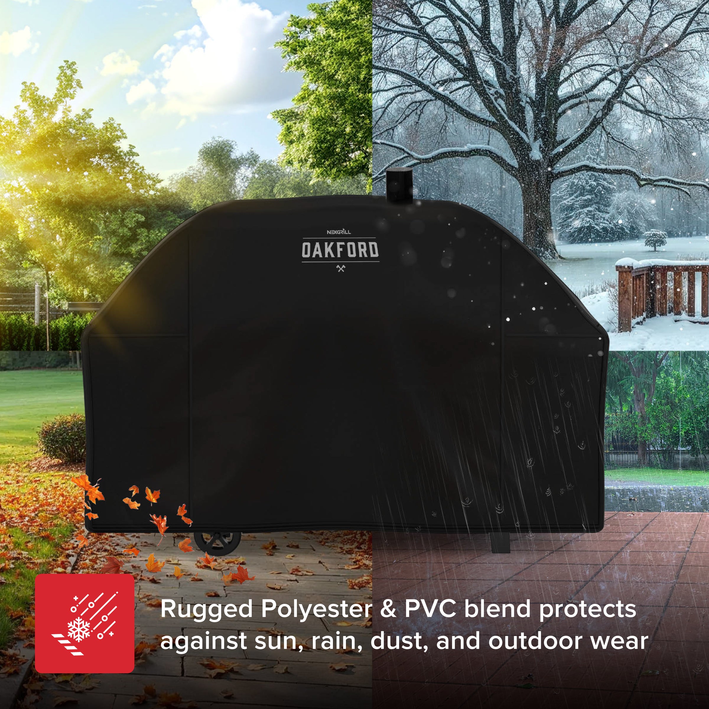 Oakford Multi-Fuel Combo Grill Cover | Nexgrill