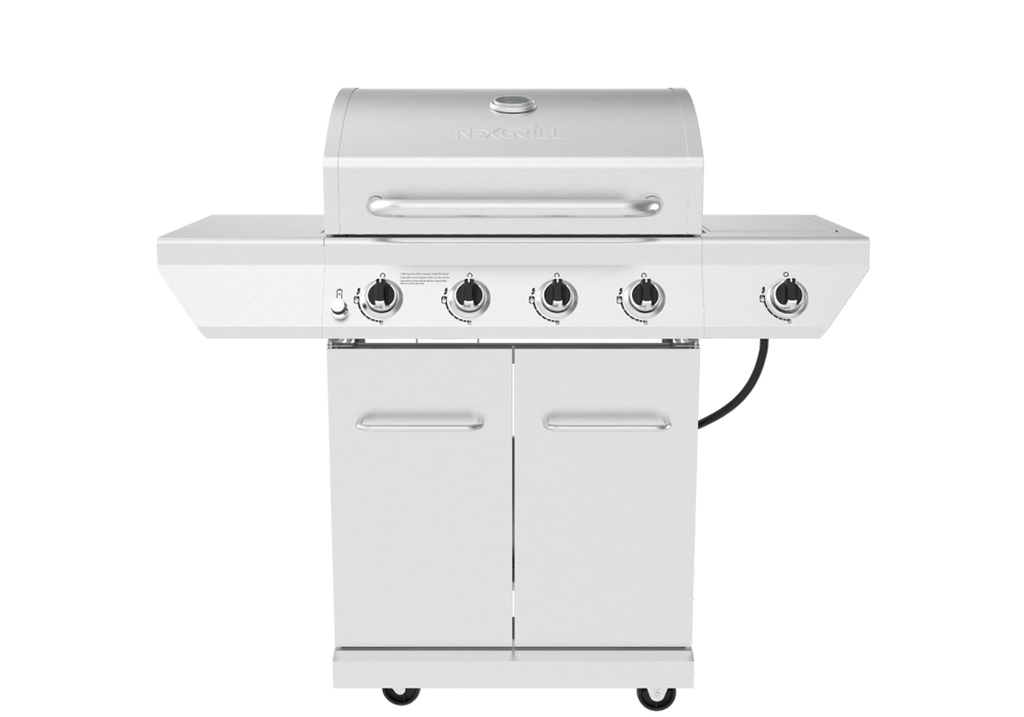 4-Burner Gas Grill with Side Burner | Nexgrill