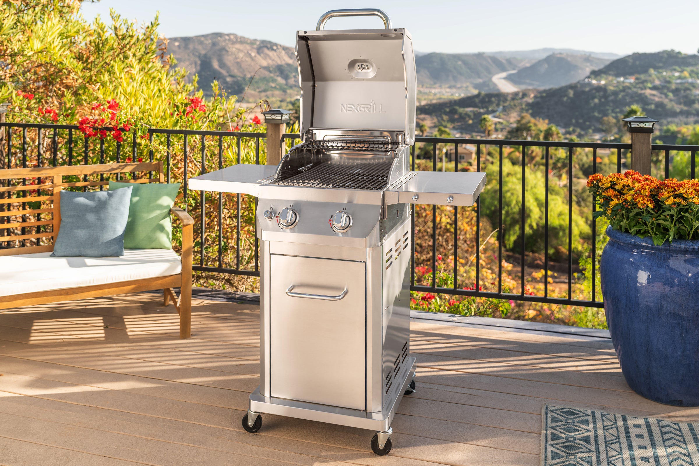 2-Burner Stainless Steel Gas Grill | Nexgrill