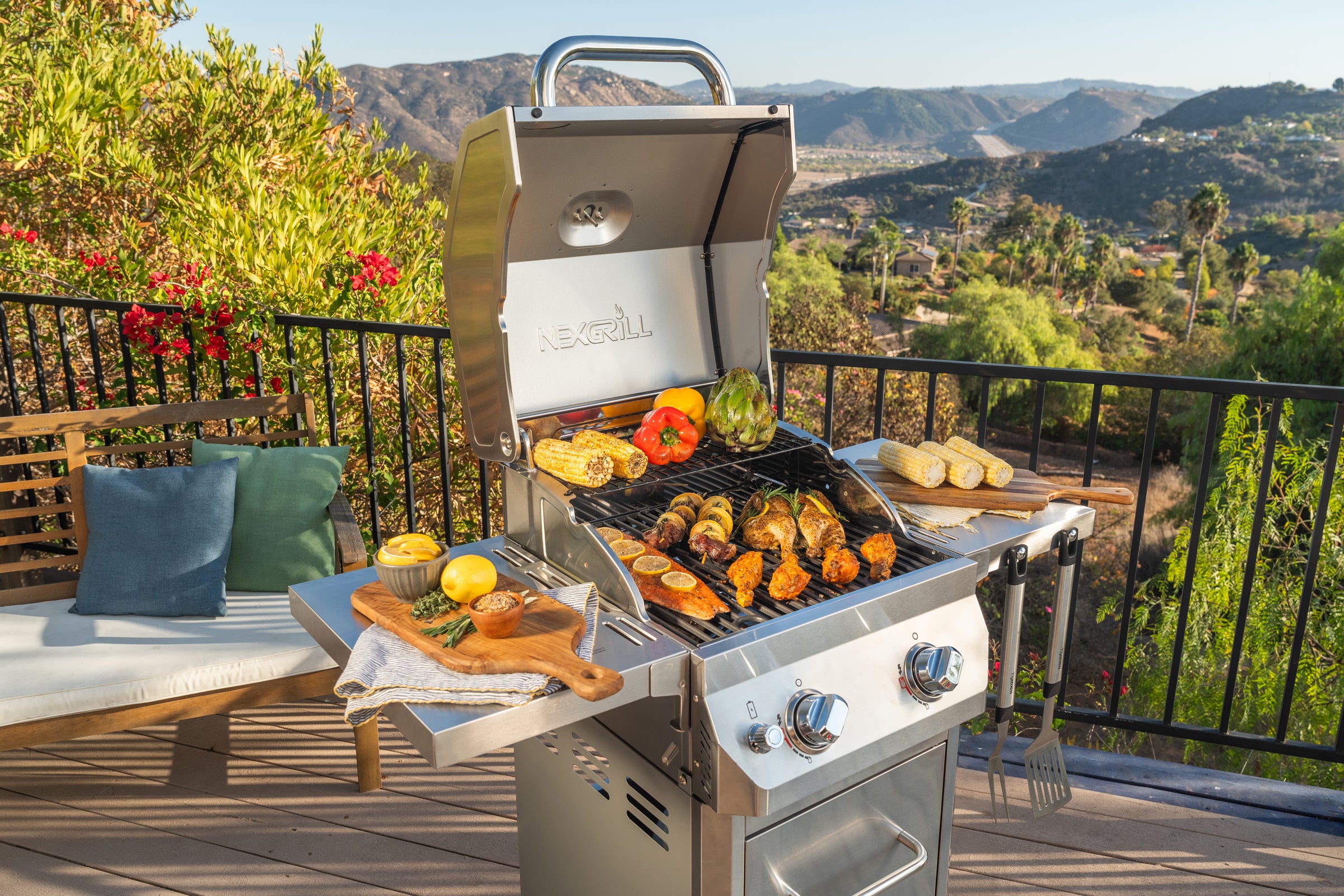 2-Burner Stainless Steel Gas Grill | Nexgrill