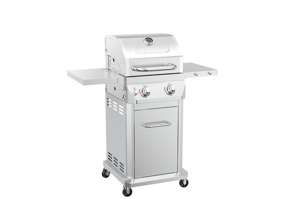 2-Burner Stainless Steel Gas Grill