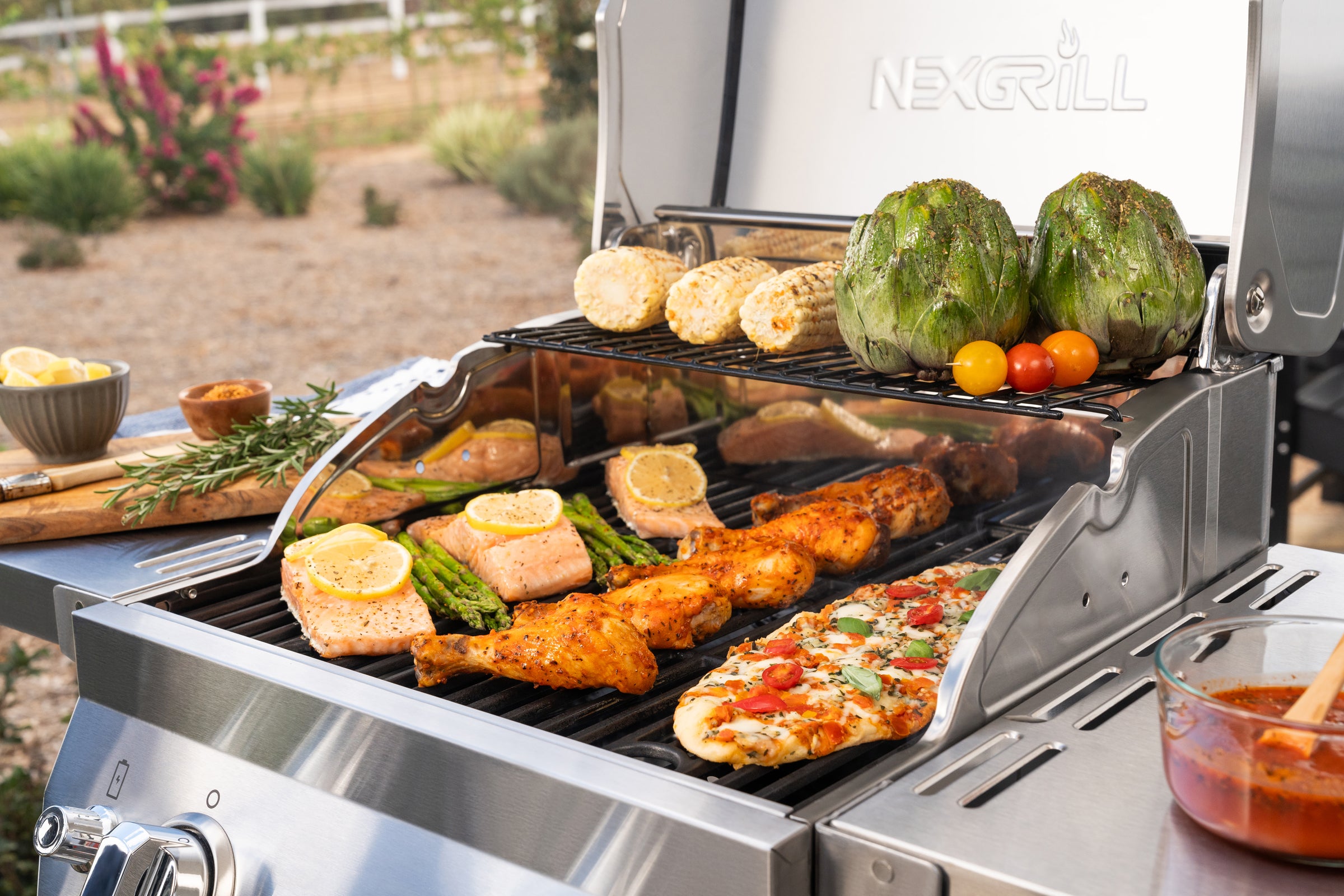 2-Burner Gas Grill in Black | Nexgrill