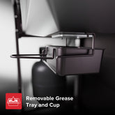 Nexgrill 5 Burner Propane Gas Grill with Side Burner in Black