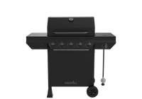 Nexgrill 5 Burner Propane Gas Grill with Side Burner in Black