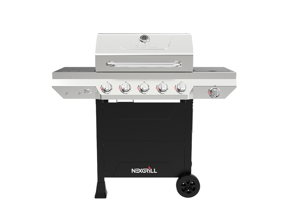 Nexgrill 5 Burner Propane Gas Grill with Side Burner